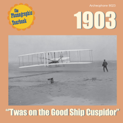 1903: "'Twas on the Good Ship Cuspidor" (Various Artists)