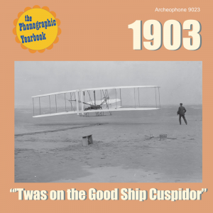 1903: "'Twas on the Good Ship Cuspidor" (Various Artists)